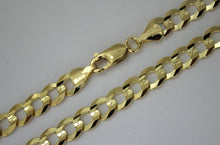 Load image into Gallery viewer, AUTHENTIC 10K SOLID GOLD CUBAN LINK CHAIN NECKLACE BRACELET MEN WOMEN 6mm
