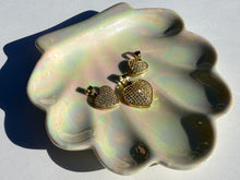 Load image into Gallery viewer, Authentic 10K Yellow Gold Heart Pendant Beautiful Charm with CZ 3 Sizes
