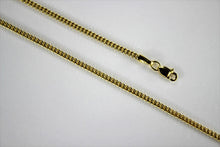 Load image into Gallery viewer, 10K Yellow Gold Hollow Franco Necklace Chain Box Link Men Women 2mm 16" ~ 30"
