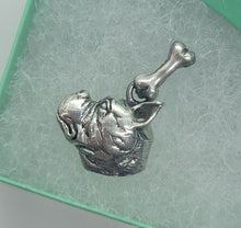 Load image into Gallery viewer, 925 Sterling Silver Boxer Dog Pendant
