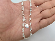 Load image into Gallery viewer, 925 Sterling Silver Anklet with Linked Elephants 7mm, Fits 9" to 10" Ankles
