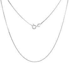 Load image into Gallery viewer, 925 Sterling Silver Very Fine Serpentine Chain Necklace Italy Women 1mm 16 Inch
