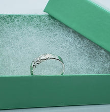 Load image into Gallery viewer, Sterling Silver Tiny Nugget Band Toe Pinky Midi Knuckle Ring Kids Baby Size 1-5

