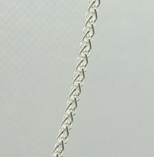 Load image into Gallery viewer, 925 Sterling Silver Spiga Wheat Chain Necklace Bracelet 2.5mm Length 7" to 30"
