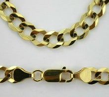 Load image into Gallery viewer, 14K Solid Gold Cuban Link Chain Necklace Bracelet Men Women 5.5mm Sizes 7"~30"
