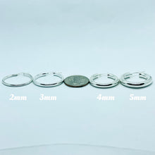 Load image into Gallery viewer, 925 Sterling Silver Tube Hoop Earrings Thickness 2mm 3mm 4mm 5mm
