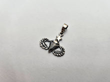 Load image into Gallery viewer, 925 Sterling Silver U.S. Senior Paratrooper Charm Pendant 3/4 (19mm) Inch Tall
