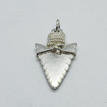 Load image into Gallery viewer, 925 Sterling Silver Arrowhead Pendant High Quality Nickel Free 1 1/4 inch 5grams
