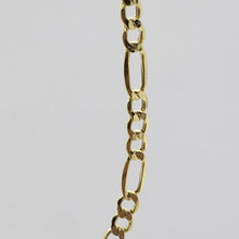 Load image into Gallery viewer, Authentic 14K Solid Gold Figaro Link Chain Men Women 4.5mm~5.1mm Necklace 7"~30"
