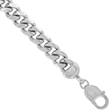 Load image into Gallery viewer, 925 Sterling Silver Miami Cuban Link Chain Necklace Bracelet 8mm~19mm All Sizes
