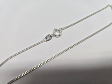 Load image into Gallery viewer, 925 Sterling Silver Fine Thin Curb Link Chain Necklace Bracelet 1.5mm 7" to 30"

