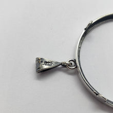 Load image into Gallery viewer, 925 Sterling Silver Mexican 1 Peso Bezel 34 mm Coins Prong Back Illusion Edge
