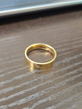 Load image into Gallery viewer, 14K Gold 5mm Men Women Flat Wedding Band  Ring Yellow or White Gold Sizes 5~11
