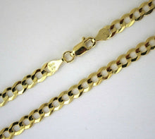Load image into Gallery viewer, Authentic 10K Solid Gold Cuban Link Chain Necklace Bracelet 5mm All Length Size
