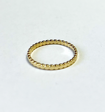 Load image into Gallery viewer, 14K Solid Gold Handmade Flat Circle Ring Band
