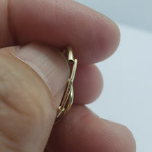 Load image into Gallery viewer, 14K Yellow White Rose Gold Hoop Round Tube Endless Backing Earrings 1.2mm Wide
