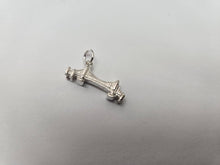 Load image into Gallery viewer, 925 Sterling Silver Long Brooklyn Bridge Charm Pendant 1 Inch Wide (25mm)
