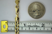 Load image into Gallery viewer, AUTHENTIC 10K SOLID GOLD CUBAN LINK CHAIN NECKLACE BRACELET MEN WOMEN 6mm
