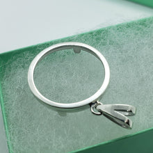 Load image into Gallery viewer, Sterling Silver Nickel Bezel 22 mm Coins Prong Back Square Edge 5 Cent No Coin
