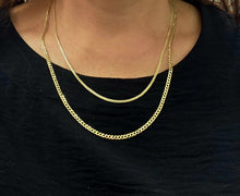 Load image into Gallery viewer, 10K Yellow Gold Solid Cuban Link Chain Curb Necklace Bracelet 1.8mm-10mm 7"~30"
