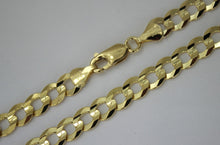 Load image into Gallery viewer, 10K Solid Gold Cuban Link Chain Necklace Bracelet for Men Women 8.5mm 8"~30"
