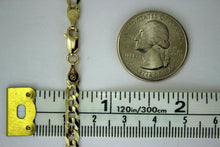Load image into Gallery viewer, Authentic 10K Solid Gold Cuban Link Chain Necklace Bracelet 5mm All Length Size
