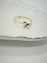 Load image into Gallery viewer, Authentic 10K Yellow Gold Simple Heart Ring

