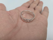 Load image into Gallery viewer, 925Sterling Silver Lord Jesus Christ Have Mercy On Me Ring Polished Finish 6.5mm
