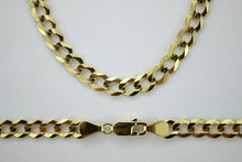 Load image into Gallery viewer, 14K Solid Gold Cuban Link Chain Necklace Bracelet Men Women 5.5mm Sizes 7"~30"
