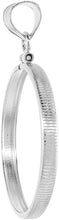 Load image into Gallery viewer, Sterling Silver &amp; Gold Filled Half Dollar Bezel Screw Top 30mm Coin Edge 2 Color
