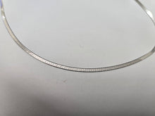Load image into Gallery viewer, 925 Sterling Silver Thin Plain Herringbone Chain Necklace Bracelet 2mm 7" to 30"

