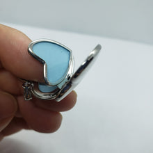 Load image into Gallery viewer, 1 inch Sterling Silver Heart Locket 4 Picture Charm Pendant w/out Chain 16"-24"
