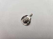 Load image into Gallery viewer, 925 Sterling Silver Cowboy Hat Pendant Antique Finished 7/8 (22mm) Inch Tall

