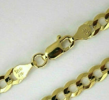 Load image into Gallery viewer, Authentic 10K Solid Gold Cuban Link Chain Necklace Bracelet 5mm All Length Size
