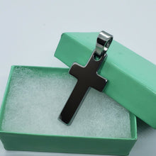 Load image into Gallery viewer, Tungsten Carbide High Polished Cross Pendant Excellent Quality 1 5/8 inches Long
