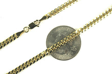 Load image into Gallery viewer, 14K SOLID Yellow Gold Miami Cuban Link Chain Necklace Everyone 4mm 20"- 30"
