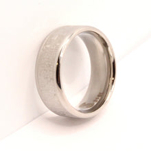 Load image into Gallery viewer, Stainless Steel Christian Lord's Prayer Bullnose Edges Wedding Ring Band 8mm
