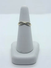 Load image into Gallery viewer, Authentic 10K or 14K Yellow Solid Gold Infinity Band Ring Men Women Size 5-9
