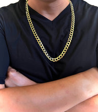 Load image into Gallery viewer, 10K Authentic Solid Yellow Gold Cuban Curb Chain Men Women 10mm Size 20"~30"
