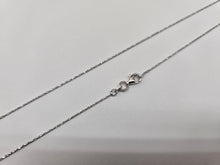 Load image into Gallery viewer, 925 Sterling Silver Fine Rounded Cardano Snake Chain Necklace 0.8mm 16" to 18"
