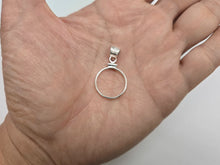 Load image into Gallery viewer, 925 Sterling Silver 10 Cent Dime Coin Bezel Frame 18mm Screw Top Coin Edge
