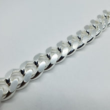 Load image into Gallery viewer, Sterling Silver Miami Cuban Link Chain Domed Surface Thick Bracelet 18mm 8" 9"
