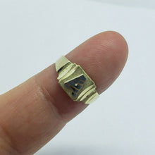 Load image into Gallery viewer, 10K Yellow Gold Initial Alphabet Letter Ring for Baby Kids Children Size 1 to 3
