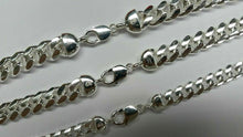 Load image into Gallery viewer, 925 Sterling Silver Miami Cuban Curb Men Link Chain 10mm~13mm 24" 26" 28" 30"

