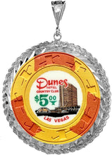 Load image into Gallery viewer, 925 Sterling Silver Mexican Cien Pesos D/C Rope Bezel 39mm Coins Prong Back
