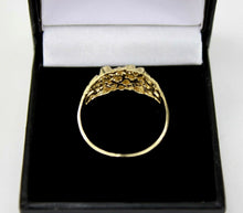 Load image into Gallery viewer, 14k Gold Authentic Nugget Ring Men Small to Extra Large / Sizes 6-13
