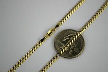 Load image into Gallery viewer, 10K SOLID GOLD Cuban Chain Necklace for everyone 3.1mm/16"~30"

