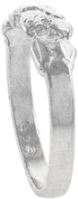 Load image into Gallery viewer, Sterling Silver Tiny Nugget Band Toe Pinky Midi Knuckle Ring Kids Baby Size 1-5
