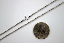 Load image into Gallery viewer, Authentic 10K White Gold Hollow Rope Twist Link Chain Necklace 1.5mm/16"~30"
