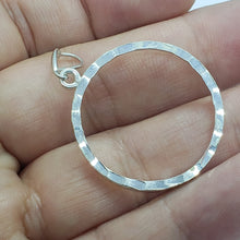 Load image into Gallery viewer, Sterling Silver Susan B Anthony Bezel Sacagawea 26mm Coin Prong Back Diamond Cut
